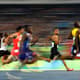 Usain Bolt nos 100m rasos