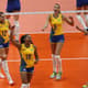 Mulheres do vôlei batem a Rússia por 3 a 0 e seguem invictas nos Jogos Olímpicos do Rio