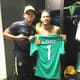Neymar postou uma foto no Twiiter com Jesus, com recado para Prass: "Você faz parte disso"
