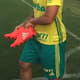 Gabriel Jesus em treino do Palmeiras