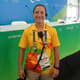 Izzy Cerullo é da seleção de rúgbi e voluntária na Paralimpíada&nbsp;