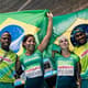 Silvânia Costa (esq.) e Lorena Spoladore conquistaram medalhas nos Jogos Paralímpicos do Rio de Janeiro