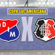 Apresentação Independiente Medellín e Santa Cruz Copa Sul-Americana
