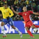 Gilberto Silva - Brasil x Coreia do Norte - Copa do Mundo-2010