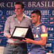 Alisson, Cruzeiro -  homenagem após completar 100 jogos
