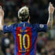 Veja imagens de Messi contra o Manchester City