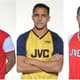 Camisas retrô Arsenal