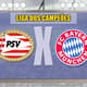 Apresentação PSV x Bayern de Munique Liga dos Campeões