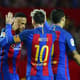 Messi, Neymar e Suárez - Sevilla x Barcelona