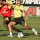 Emerson Sheik - em treino pelo Flamengo em 2009