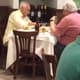 Modesto Roma e Leco almoçaram juntos em Santos&nbsp;