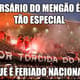Torcedores do Flamengo comemoram os 121 anos