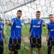 Quarteto defensivo do Corinthians
