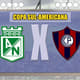 Apresentação Atlético Nacional x Cerro Porteño Copa Sul-Americanas