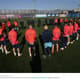 Jogadores do Barcelona fizeram minuto de silêncio antes do treino (foto: Divulgação)