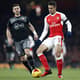Shane Long e Gabriel Paulista - Arsenal x Southampton