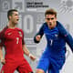 Cristiano Ronaldo, Griezmann e Messi - Melhor do Mundo da Fifa