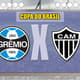 Apresentação Grêmio e Atlético-MG Copa do Brasil