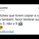 Rubro-negros não perdoaram o uso de emojis pelo Palmeiras e Felipe Melo