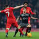 Cedric Soares e Milner - Liverpool x Southampton