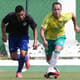 Guerra em jogo-treino do Palmeiras