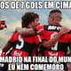 Torcedores do Flamengo comemoraram goleada com memes