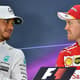 Lewis Hamilton (Mercedes)  e Sebastian Vettel (Ferrari) - GP da Austrália
