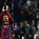 Já no dia 23 de março de 2014 Messi marcou três vezes na vitória de 4 a 3 do Barcelona no Santiago Bernabéu