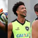 Montagem - Jefferson, Luis Ricardo e Montillo - Botafogo