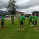 Atlético Nacional treina no Ninho do Urubu