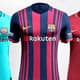 Novos uniformes do Barcelona