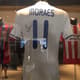 Camisa de Junior Moraes no hall da Fama da Liga dos Campeões