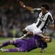 Juventus x Real Madrid - Sergio Ramos e Cuadrado