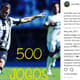 Instagram - Montillo - 500 jogos (Foto: Reprodução)