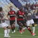 No primeiro turno, Flamengo e Fluminense empataram em 2 a 2