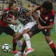 Fluminense 2 x 2 Flamengo: as imagens do duelo no Maracanã