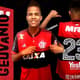 Geuvânio posa com a camisa do Flamengo