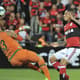 No primeiro turno do Campeonato Brasileiro, o Flamengo goleou a Chapecoense por 5 a 1&nbsp;