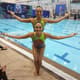 Luisa Borges e Maria Clara Coutinho no Mundial de esportes aquáticos em Budapeste