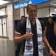 Lucas Leiva foi recebido com festa pelos torcedores da Lazio