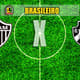 BRASILEIRO: Atlético-MG x Vasco. Confira a seguir imagens dos últimos jogos das equipes na competição