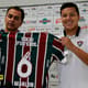 Marlon vestiu a camisa 6 do Fluminense