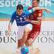 Beach Soccer - Mauricinho brilha e Brasil vence Rússia na estreia no Mundialito de Cascais