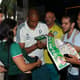 Jailson atende torcida do Palmeiras em Recife