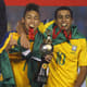 Lucas Moura e Neymar