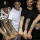 Tatuagem de Neymar e amigos