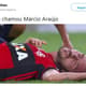 Márcio Araújo virou o assunto mais comentado do Twitter no Brasil durante o duelo contra o Botafogo