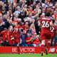 Veja imagens da vitória do Liverpool