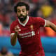Imagens de Salah no Liverpool