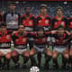 O Flamengo respondeu ao Sport e postou foto dos seus jogadores em 87: 'No campo, na bola, sempre Flamengo. Campeão Brasileiro de 1987'